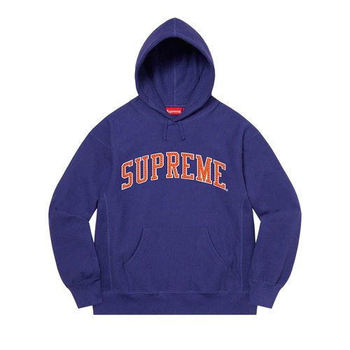 Supreme Stars Arc Hooded Sweatshirt - SS22SW68 DARK ROYAL