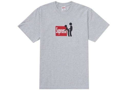Supreme Stick Tee Shirt - Ash Grey