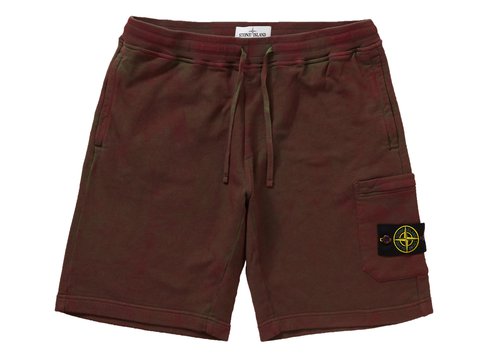 Supreme Stone Island Sweatshort - Red