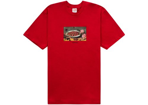 Supreme Strawberries Tee Shirt - Red