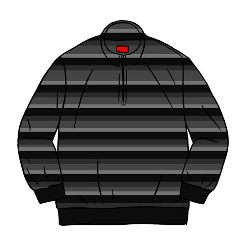 supreme stripe velour