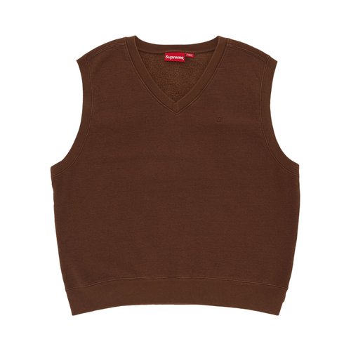 Supreme Sweatshirt Vest - SS23SW31 BROWN