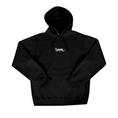 Supreme Tag Logo Hooded Sweatshirt - SS19SW57 BLACK