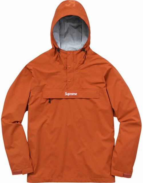 Supreme Taped Seam Anorak - Burnt Orange