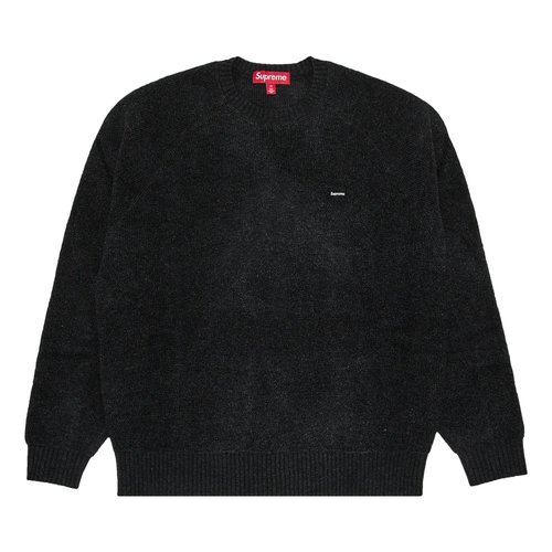 Supreme Terry Small Box Sweater - FW24SK7 BLACK