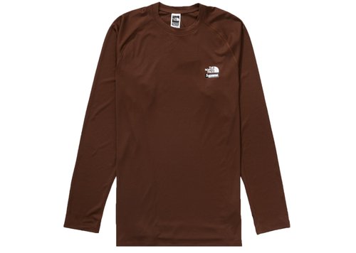 Supreme The North Face Base Layer Long Sleeve Top FW22 - Brown
