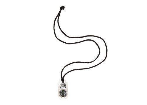 Supreme The North Face Compass Necklace - Clear