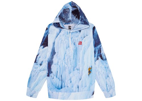 Supreme The North Face Ice Climb Hooded Sweatshirt - Multicolor