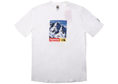 Supreme The North Face Mountain Tee Shirt - White