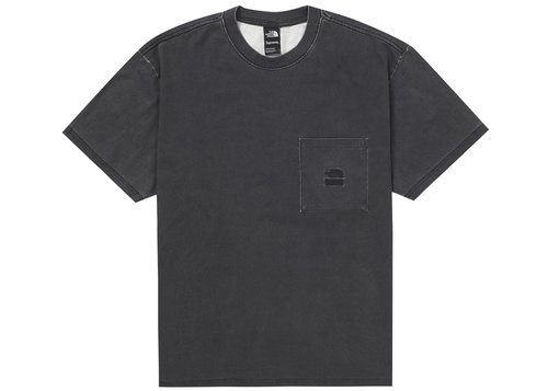 Supreme The North Face Pigment Printed Pocket Tee Shirt - Black