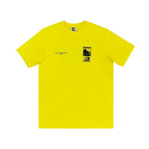 Supreme The North Face STee shirtp Tech Tee Shirt - Yellow