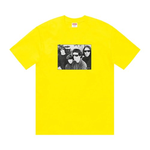 Supreme The Velvet Underground Tee - FW19T8 YELLOW