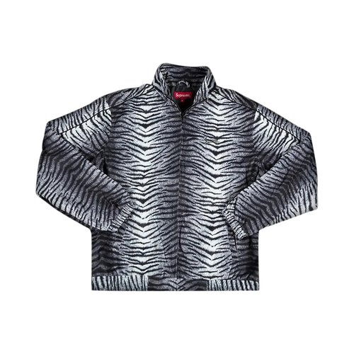 Supreme Tiger Stripe Track Jacket - SS18J32 WHITE