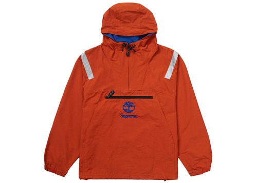 Supreme Timberland Reflective Taping Anorak - Rust