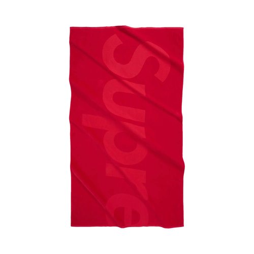 Supreme Tonal Logo Towel | Size Onesize - SS24A88 RED