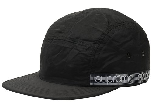 Supreme Tonal Taping Camp Cap - Black