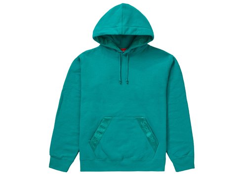 Supreme Tonal Webbing Hooded Sweatshirt 
