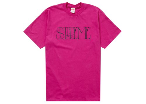 Supreme Trademark Tee Shirt - Magenta