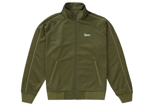 Supreme Tricot Track Jacket - Olive