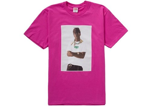 Supreme Tyler The Creator Tee Shirt - Magenta