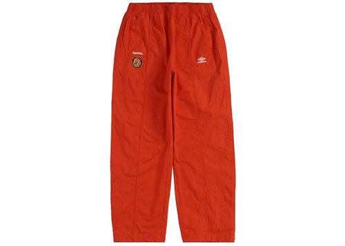 Supreme Umbro Cotton Ripstop Track Pant - Red