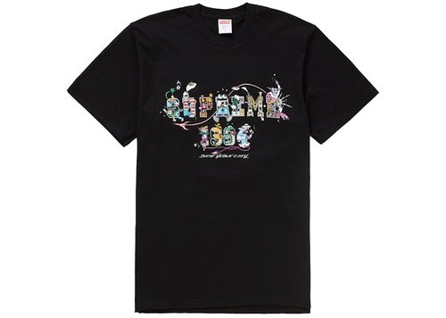 Supreme Varsity Tee Shirt - Black