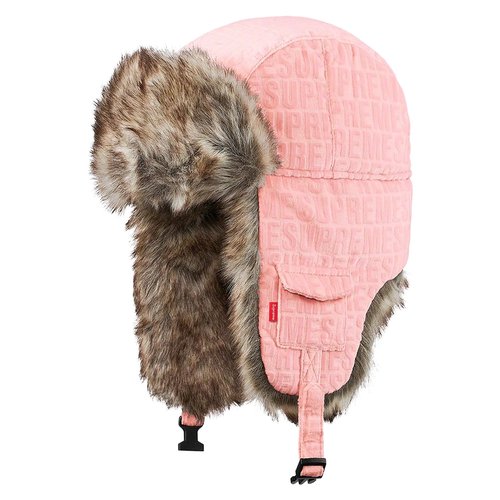 Supreme Velvet Pattern Trooper - FW21H156 PINK