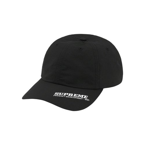 Supreme Visor Logo 6-Panel - SS21H137 BLACK