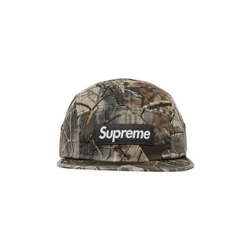 Supreme Washed Chino Twill Camp Cap - SS25H40 REALTREE HARDWOODS CAMO