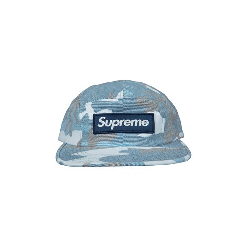 Supreme Washed Out Camo Camp Cap 'Woodland Camo' | Solesense