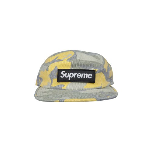 Supreme Washed Out Camo Camp Cap 'Woodland Camo' | Solesense