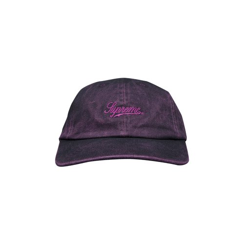 supreme washed twill 6 panel