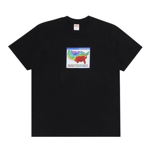 Supreme Weather Tee - FW23T29 BLACK