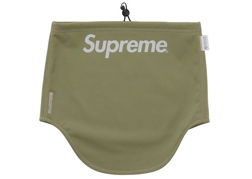 Supreme WINDSTOPPER Neck Gaiter FW25 - Olive