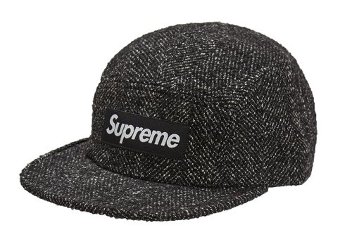 帽子 Supreme Wool Herringbone Camp Cap KH3 Supreme Wool Herringbone Camp Cap (FW14)