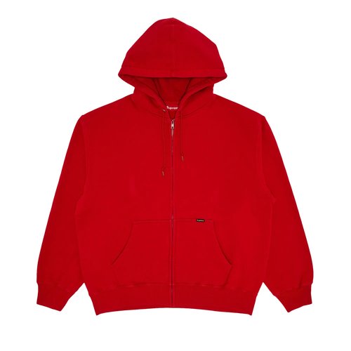Supreme Work Zip Up Hooded Sweatshirt - SS25SW59 RED