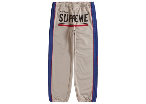 Supreme World Famous Jacquard Track Pant - Stone