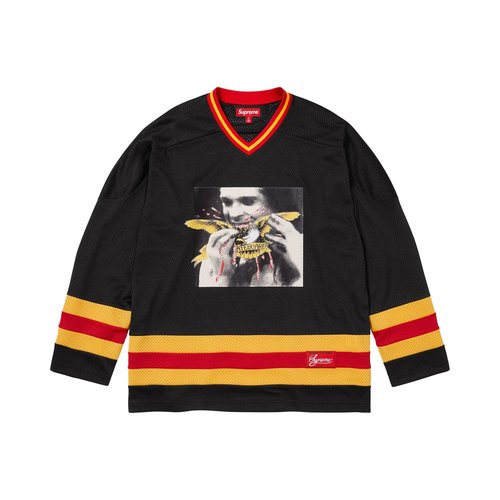 Supreme x Antihero Ozzy Hockey Jersey - FW25KN87 BLACK