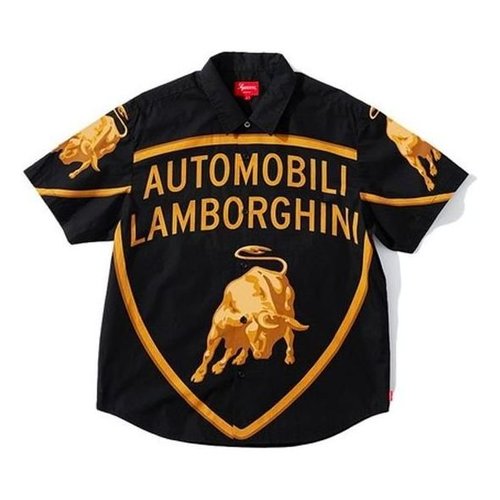 Supreme x Automobili Lamborghini S/S Shirt - Black - SUP-SS20-522