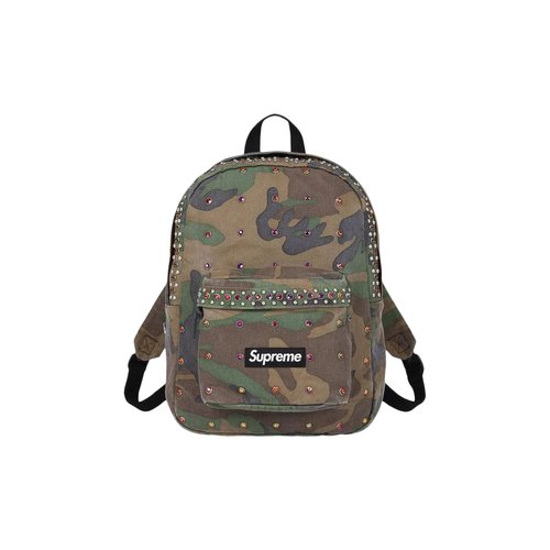 Supreme x B.B. Simon Denim Backpack - SS25B37 WOODLAND CAMO