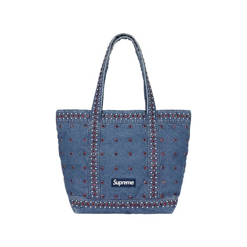 Supreme x B.B. Simon Denim Tote Bag - SS25B22 WASHED INDIGO