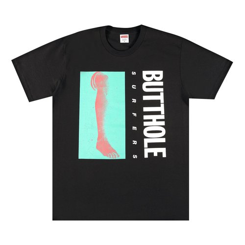 Supreme x Butthole Surfers Leg Tee - SS21T58 BLACK