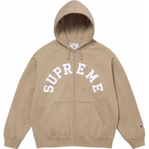 Supreme x Champion Coacches Jacket - Black/White - SUP-SS24