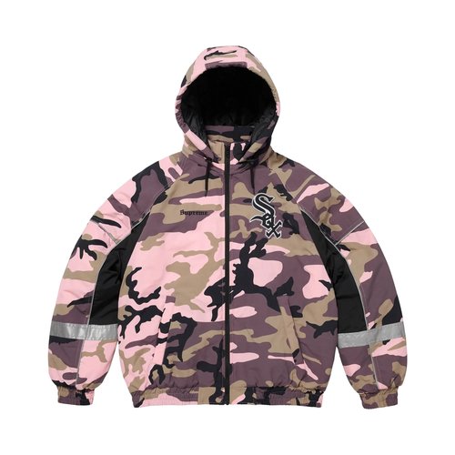 Supreme x Chicago White Sox Stadium Jacket - FW25J80 PINK CAMO