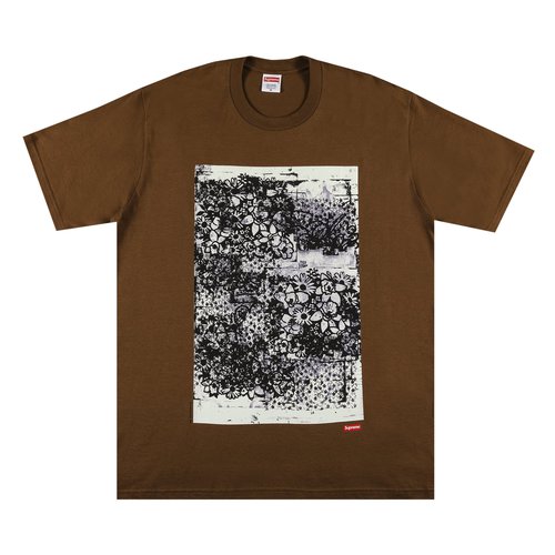 Supreme x Christopher Wool 1995 Tee - FW21T51 BROWN