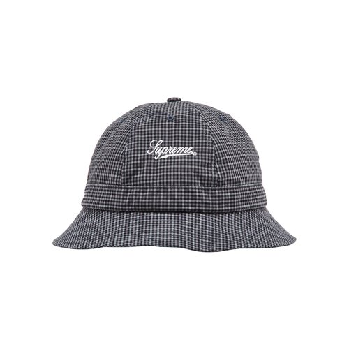 Supreme x Cordura Plaid Bell Hat 'Black' - SS25H58 BLACK