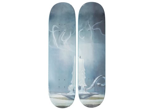 Supreme x Dan Colen Fuck Skateboard Set - Multicolor