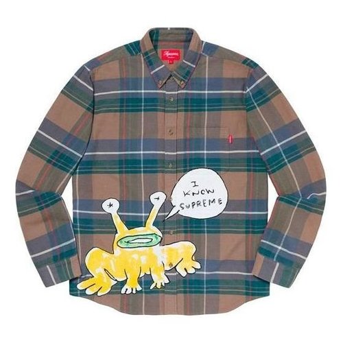Supreme x Daniel Johnston Plaid Shirt - Multi-Color - SUP-SS20-629