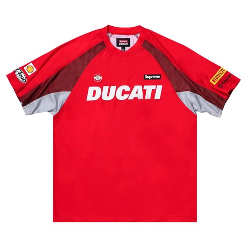 Supreme x Ducati Soccer Jersey - SS24KN47 RED