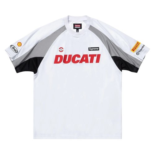 Supreme x Ducati Soccer Jersey 'Black' - SS24KN47 BLACK | Solesense